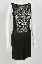 NWT Aphero Stretch Leather Lace VAMP Dress size 38 US 4 - 6 - $230.00