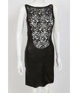 NWT Aphero Stretch Leather Lace VAMP Dress size 38 US 4 - 6 - $230.00