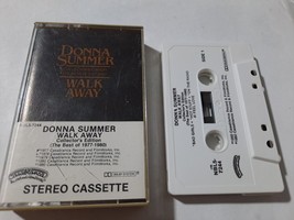 Donna Summer Walk Away Best of Cassette Tape Dance Disco Pop Ballads Rock TESTED - £11.33 GBP