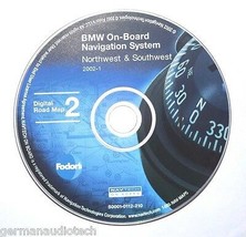 Bmw Navigation Cd Digital Road Map Disc 2 Northwest Southwest S00010112210 2002 - £31.10 GBP