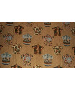 1.55 Yds. Hawaiian Shirts Tropical Tapestry Upholstery Grade Fabric 56 X... - £11.70 GBP