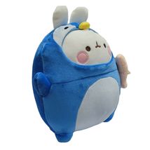 Molang Animal Friends Mochi Stuffed Animal Plush Doll Korean Toy (Penguin) image 3