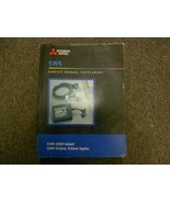 1999 2000 Mitsubishi Galant Eclipse Spyder Service Manual Supplement Man... - $69.95