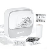 iDPRT Mini Printer with Sticker Paper, Portable Sticker Printer Efficien... - £27.54 GBP