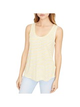 Sanctuary Ruby Striped Scoop-Neck Linen Tank Top, Size Medium - £18.73 GBP