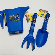 Kids Mickey Mouse Gardening Set- 3 Pieces  Shovel Hand Rake Water Can- Blue - £13.19 GBP