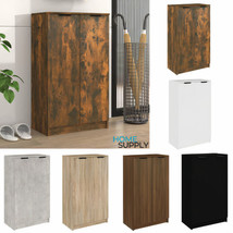 Modern Wooden 2 Door Hallway Shoe Storage Cabinet Unit Organiser With 5 ... - $134.14+