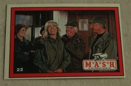 Mash 4077 Trading Card Group Photo Margaret, Potter and Mulcahy Card #22 - £1.84 GBP