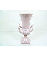 Pedestal Vase Pink Genuine Haeger Ceramic Vases Table Flower 9 inches Tall Plant - $14.01