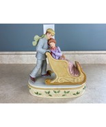 Treasured Memories Winter Wonderland Enesco1990 Porcelain Statue - $17.62 CAD