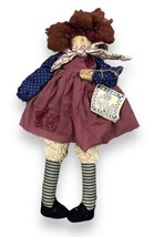 Vtg 1993 Attic Babies Marty Moschino Doll “Florella Pluckingbush” Ragdoll USA - £25.66 GBP
