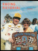 RACING PICTORIAL-SPG 1980-EARNHARDT-AJ FOYT-NASCAR-USAC FN - £42.85 GBP