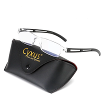 Cyxus Reading Glasses Blue Light Blocking Vintage Clear Lens Magnificati... - £25.16 GBP+