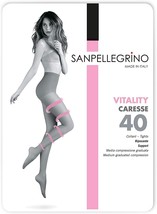 Collant da donna riposante caresse 40 den compessione media calze Sanpellegrino  - £4.12 GBP