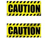 Zombie Prop Building-CAUTION-Barricade Fright Tape-Costume Party Decorat... - $2.94