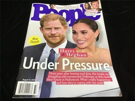 People Magazine August 14, 2023  Harry &amp; Meghan Under Pressure, Sinead O&#39;Connor - £8.03 GBP