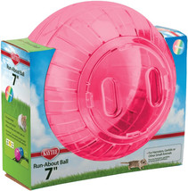 Kaytee Run About Ball for Small Animals Assorted Colors Regular - 3 count Kaytee - £41.28 GBP