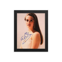 Alicia Silverston signed portrait photo Reprint - £51.95 GBP