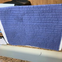 Target Blue Quilted Pillow Sham 20 x 25 in - $8.91