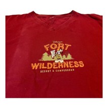 Vintage Disney Parks Disneyland Fort Wilderness T-shirt XXL Resort Campground - £37.35 GBP
