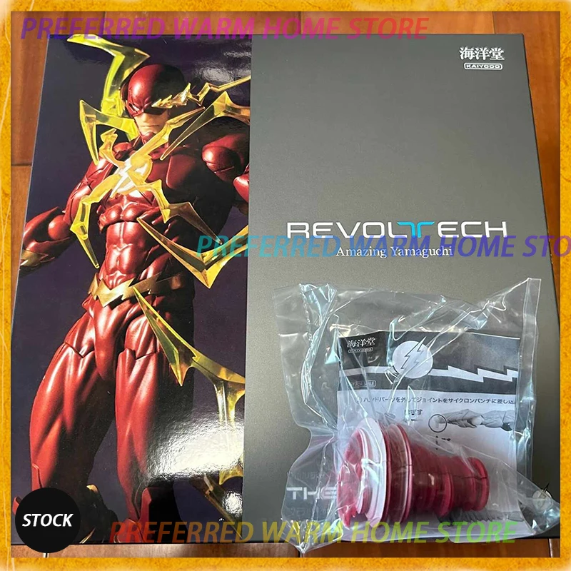 In Stock KAIYODO DC The Flash Revoltech AMAZING YAMAGUCHI 16cm Reverse-F... - $193.16+