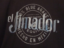 NWOT -  EL JIMADOR 100% BLUE AGAVE TEQUILA Black Adult Size L Short Slee... - $16.99