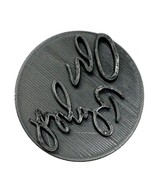 Oh Baby Words Script Font Cookie Stamp Embosser USA PR4391 - $5.59 CAD
