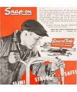 1947 Snap On Tools Blue Point Compressor Advertisement Vintage Vice Wren... - €25,92 EUR