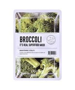 5X Korean Sheet Brightening Mask DERMAL Superfood Broccoli 25g - $23.27