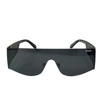 Quay Australia New Wave Shield Sunglasses Black - $83.16