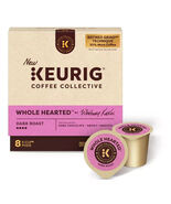 KEURIG COFFEE COLLECTIVE WHOLE HEARTED DARK ROAST KCUPS 8CT - $9.99
