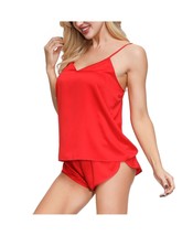 INK+IVY Womens Cami Short Set Red XX-Large - £23.53 GBP