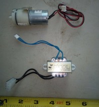 9OO41 Keurig B31 Parts: 12VDC Bubbler Pump & Transformer (U35AE-13A1JJ2), Vgc - $13.09