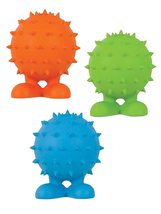 MPP Spiky Cuz Dog Toys Squeaker Durable Tough Rubber Choose Size Color Will Vary - £11.31 GBP