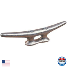 Sea-Dog 040112 Hot Dipped Galvanized Iron Flat Head Open Base Cleat 12" - $37.86