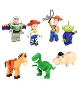 7 Minifigure Set Toy Story building blocks Minifigure Gifts - £14.11 GBP