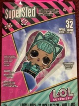 LOL Surprise Troublemaker Kite 32&quot; Wide Nylon Frameless SuperSled X Kite... - $6.81