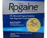 Rogaine Men&#39;s X-Strength 5% Minoxidil TOPICAL Solution 3 Mo Supply EXP 2026 - $34.64