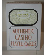 red rock - CASINO * RESORT * SPA - AUTHENTIC CASINO PLAYED CARDS - $10.00