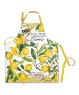 Michel Design Works Lemon Basil Cotton Chef Apron - $27.50