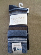 Gold Toe Women&#39;s Premium Boot Socks 2-Pk Shoe Size 6-9 Odor Control - £10.40 GBP