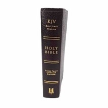 Holy Bible Large Print Compact King James Version Holman 2000 Leather - £11.60 GBP