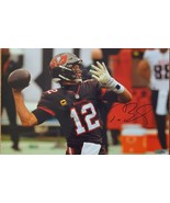TOM BRADY Tampa Bay Buccaneers Rare Signed Autographed 14x11 Photo with COA - £160.74 GBP