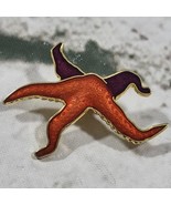 Starfish Lapel Pin Lifelike Sea Animal Aquarium Souvenir Hat Pin  - £7.77 GBP