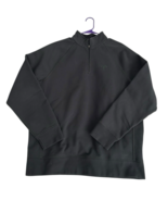 Tesla Quarter Zip Knit Sweater Mens Large Gray With Gray Logo Long Sleev... - $56.95