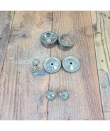 1963 Oldsmobile Cutlass F85 Chrome Radio Selector Tone Knobs Bezels Nuts... - $70.17