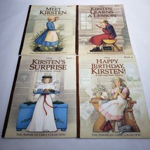 Lot of 4 American Girl Books 1-4 Kirsten 1854 Meet Lesson Surprise HappyBirthday - $18.95