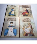 Lot of 4 American Girl Books 1-4 Kirsten 1854 Meet Lesson Surprise Happy... - £15.12 GBP