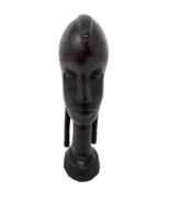 Artisan Made Hand Carved Ebony Wood Figurine African Native Head - €20,26 EUR