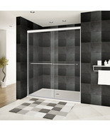 44-48&quot;Wx76&quot;H Bypass Sliding Shower Door ULTRA-A Brushed Nickel by LessCare - $630.63